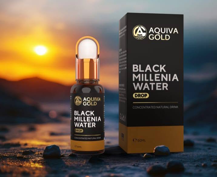 Aquiva Gold Black Millenia Water Drop